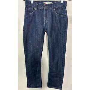 Levi's 511 Youth Slim Dark Wash‎ Jeans Boys Size 16 28x28 (actual 29x28)